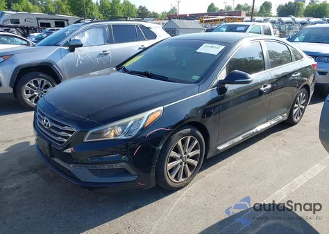 2016 Hyundai Sonata Limited from USA, damaged, VIN 5NPE34AF6GH297814